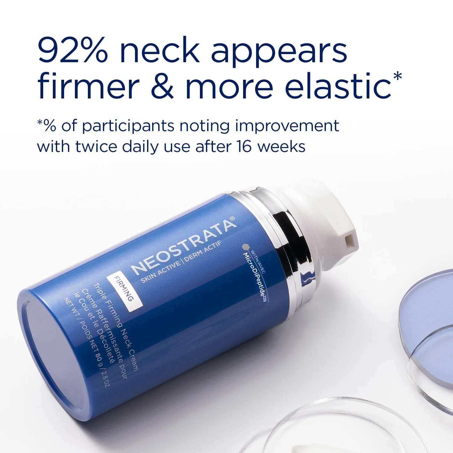 Крем для лица Neostrata — Для шеи и декольте Triple Firming, новая улучшенная формула с MicroDiPeptide229, 80 г — фото 4