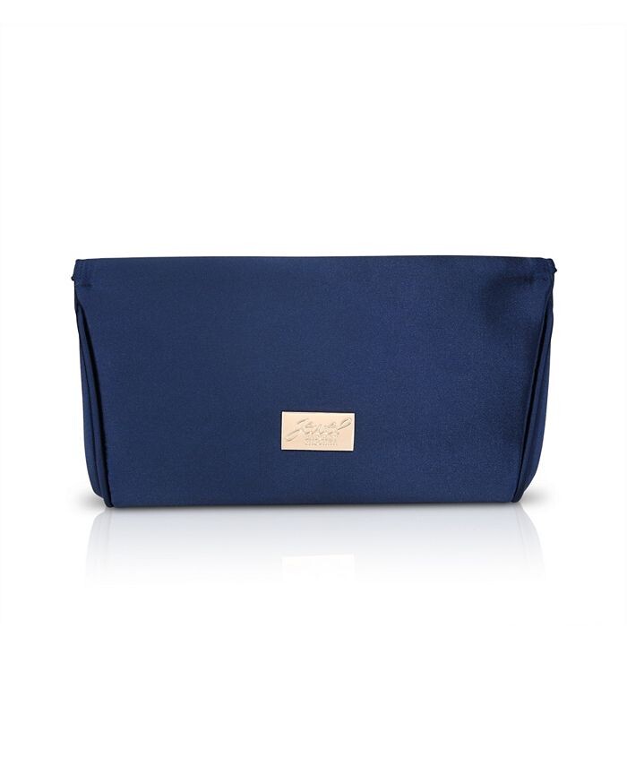 

Клатч Amelia Double Smile с клапаном Jewel Badgley Mischka, цвет Navy
