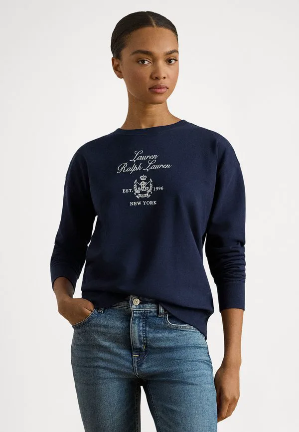 

Толстовка с вышитым гербом Lauren Ralph Lauren, Navy, Синий, Толстовка с вышитым гербом Lauren Ralph Lauren, Navy
