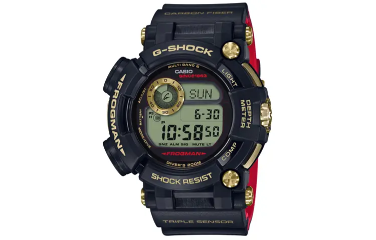 

Мужские часы MASTER OF G-SEA Series 53.3 мм черные GWF-D1035B-1 CASIO