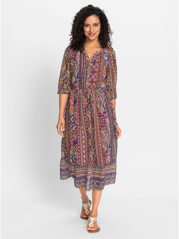 

Платье с принтом в виде верескового узора WITT WEIDEN