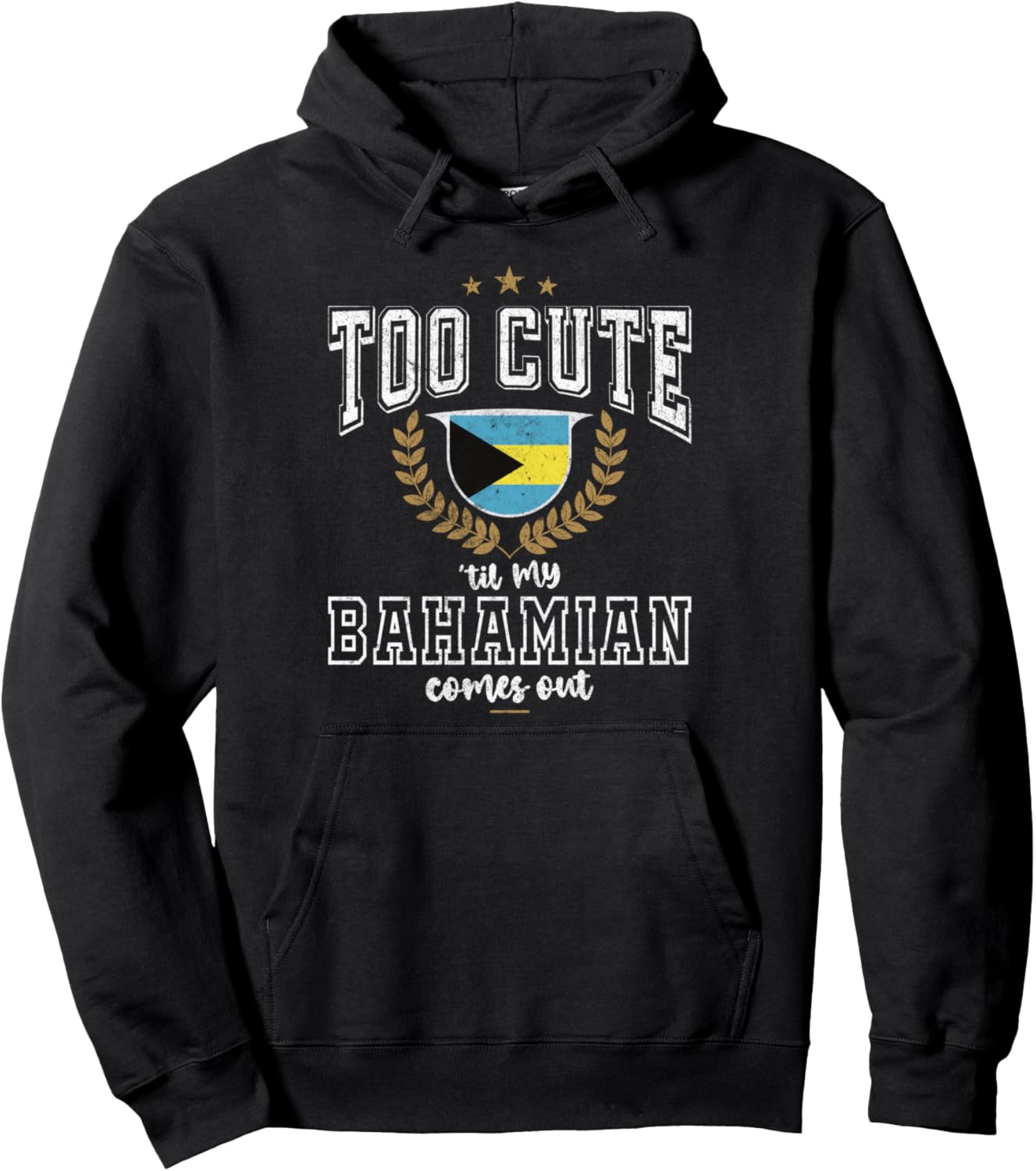 

Багамский дизайн, мужская и женская толстовка с капюшоном 99 Gifts Bahamian Fan T-Shirts & Jersey, черный
