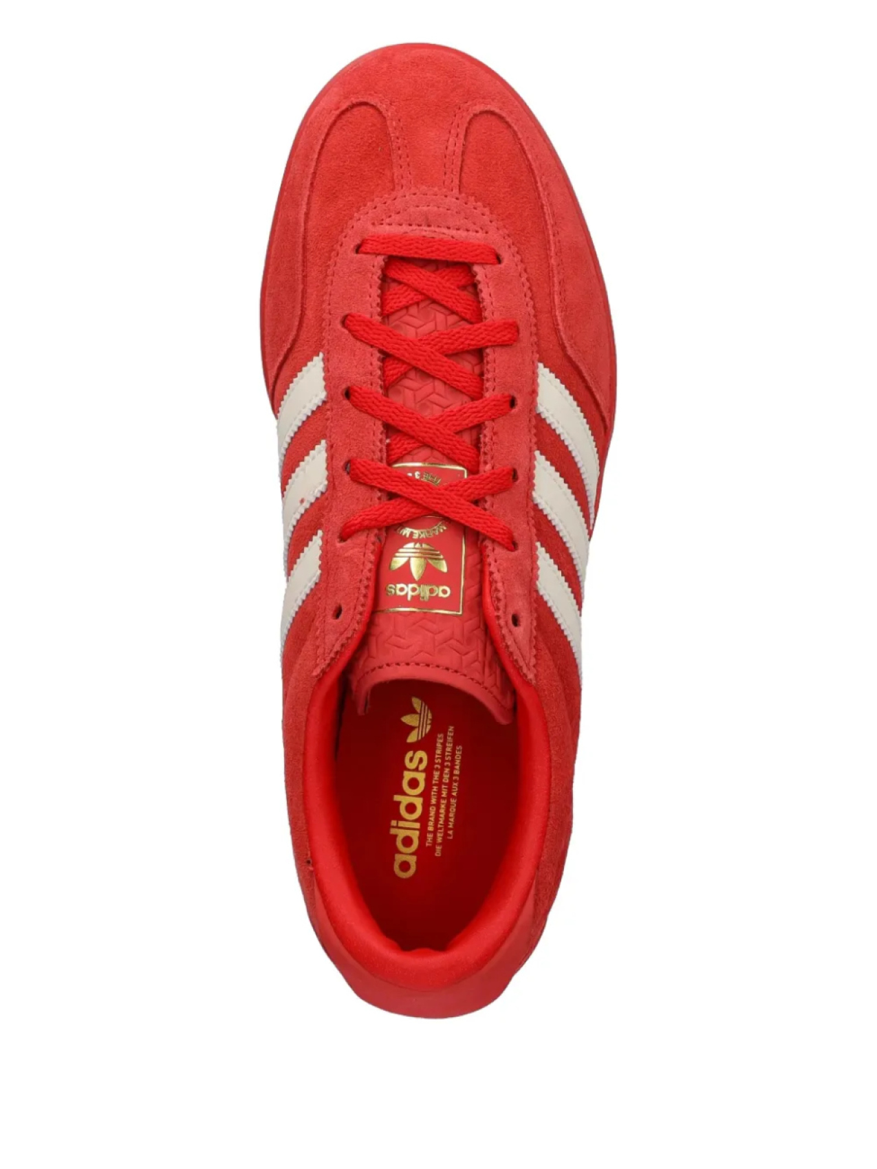Кроссовки adidas Gazelle Stack, красный — фото 4