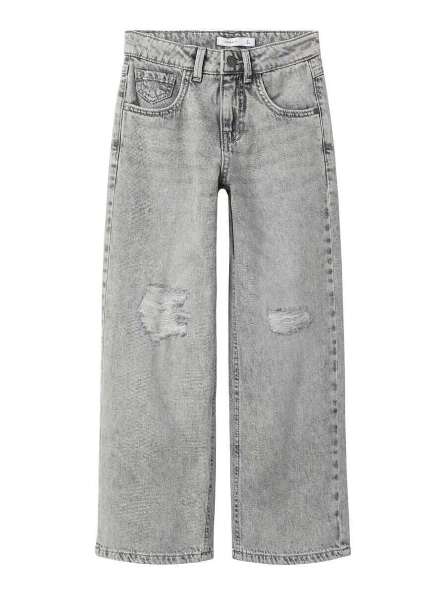 

Джинсы NAME IT Wide leg Jeans NKFRose, серый деним