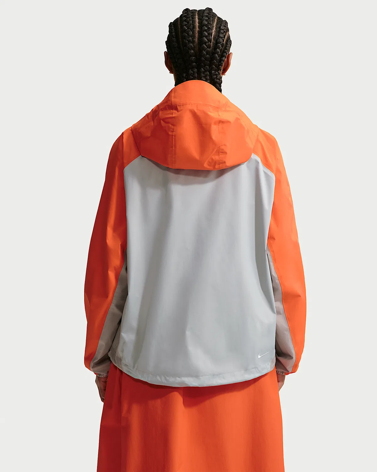 Женская куртка Storm-FIT ADV Nike ACG "Phantazma", Safety Orange/Grey Fog/College Grey/Summit White — фото 2