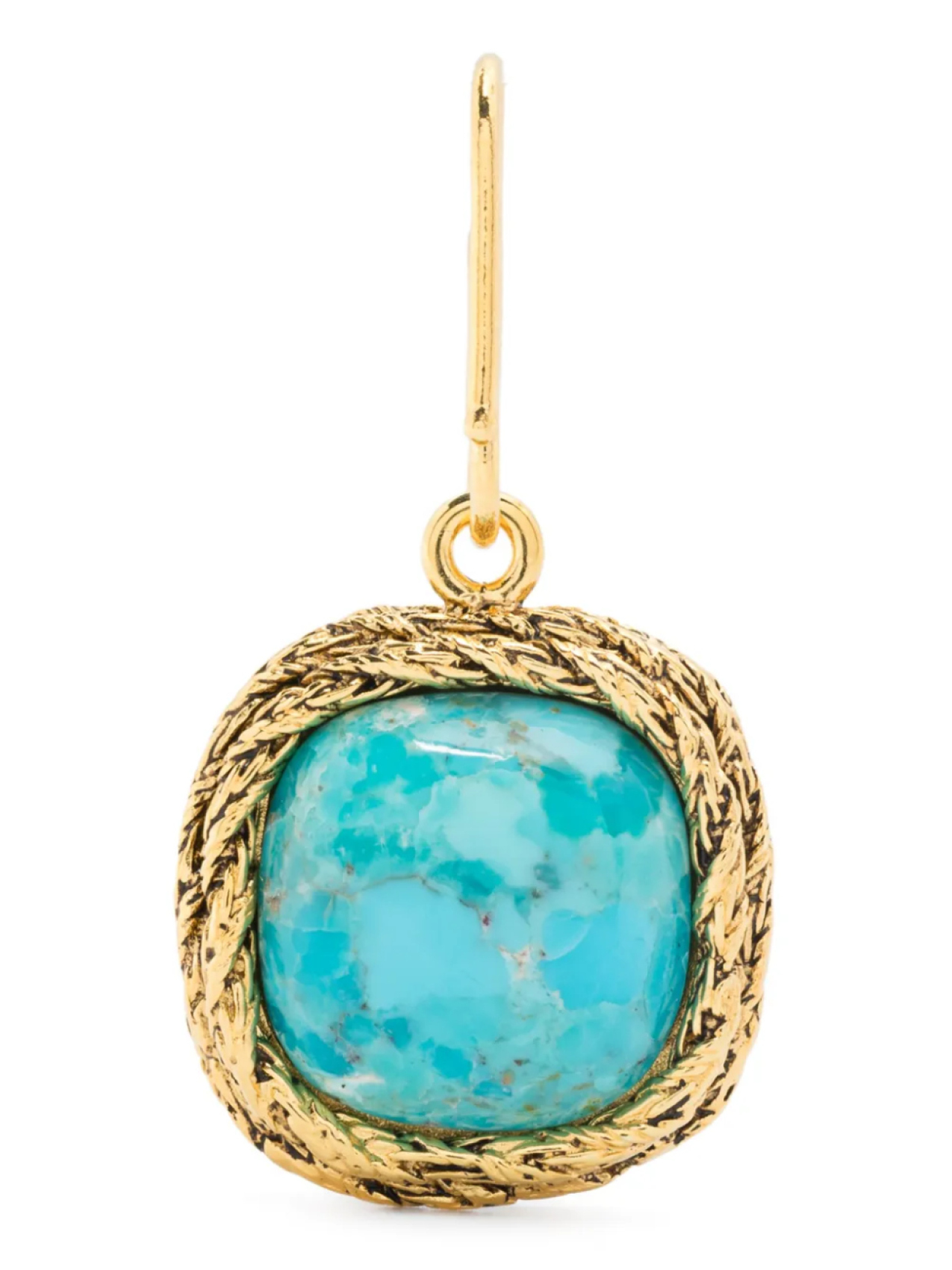 

Мини-подвеска Miki бирюзового цвета Aurelie Bidermann, золотой