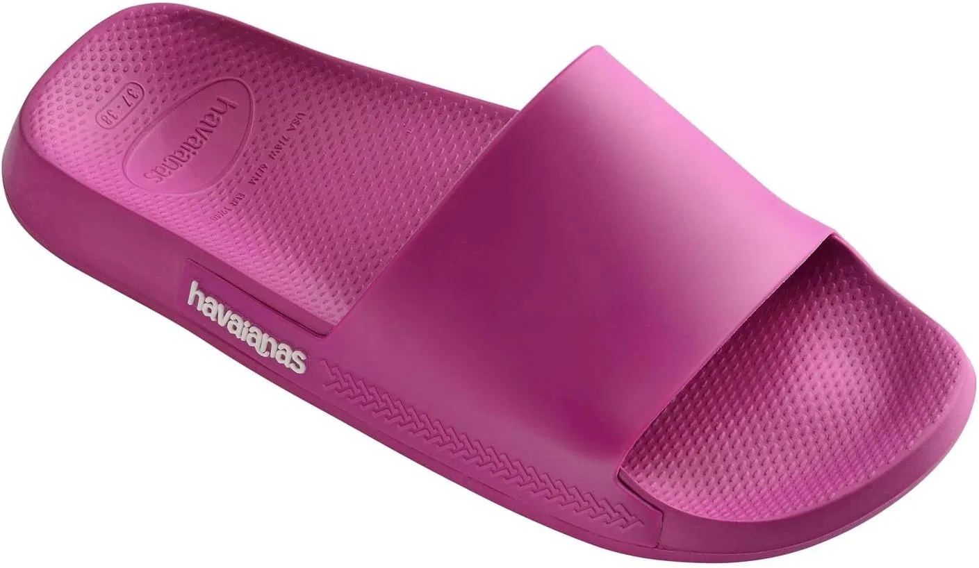 Сандалии шлепанцы Havaianas, розовая резина — фото 2