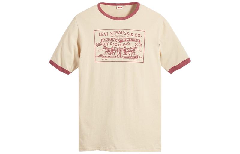 

Levis Футболка мужская светло-желтые