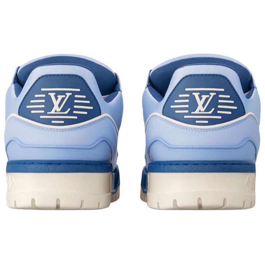 Кроссовки Maxi Low-Top для скейтбординга мужские синие LOUIS VUITTON — фото 3