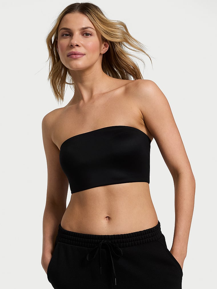 

Боди от Victoria с инновационным бюстгальтером без бретелек feathersoft Victoria'S Secret, черный