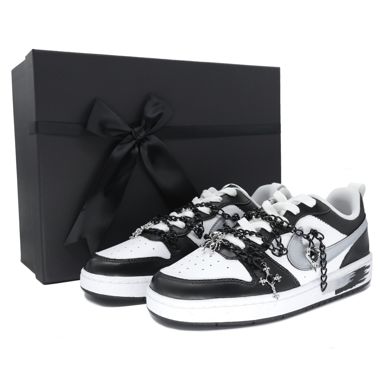 

Женские кроссовки для скейтбординга Nike Court Borough, Black