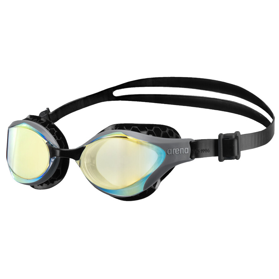 

Очки для плавания Arena Air-Bold Swipe Mirror, цвет Aqua/Dark-Grey