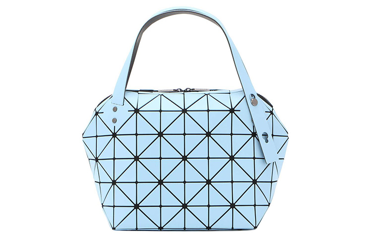 

Бостонская сумка из искусственной кожи, бостон, женская сумка через плечо небесно-голубого цвета ISSEY MIYAKE