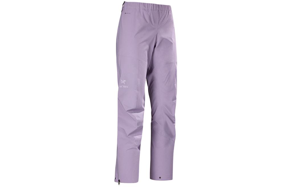 Женские брюки-ветровки BETA Windbreaker Pants Arcteryx, цвет Rock Frost Purple/Velocity — фото 4