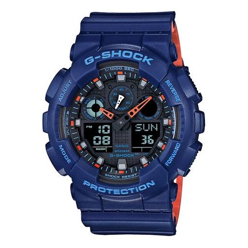 

Часы CASIO G-Shock Analog-Digital 'Blue', синий
