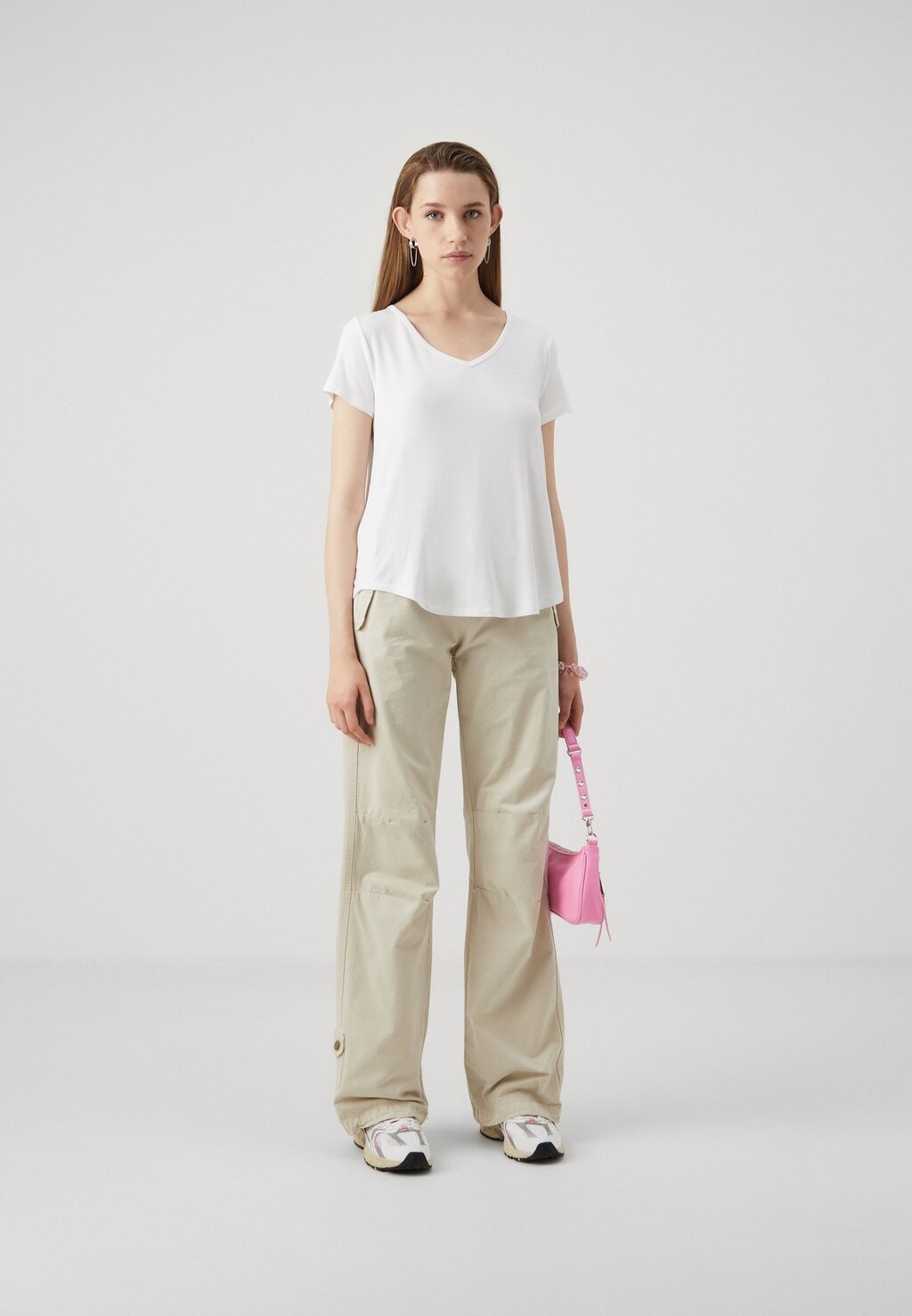 

Базовая футболка ICON EASY 3 PACK Hollister Co., белый