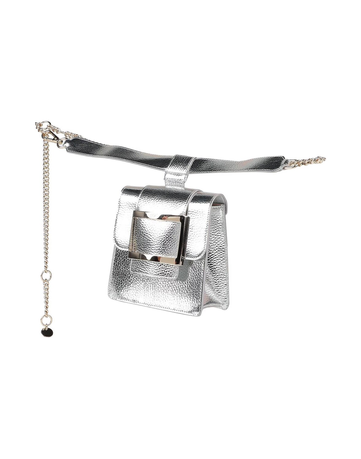 

Поясная сумка Roger Vivier, серебро