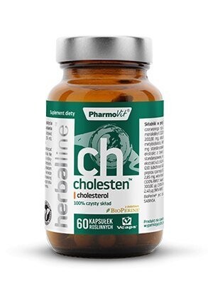 

Холестен - Холестерин, 60 капсул, Pharmovit, Гербалин