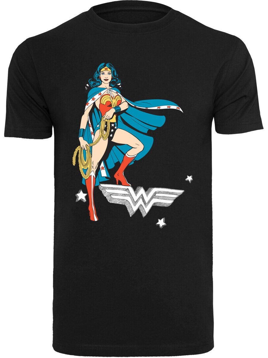 

Классическая футболка F4NT4STIC Shirt DC Comics Wonder Woman Standing, черный