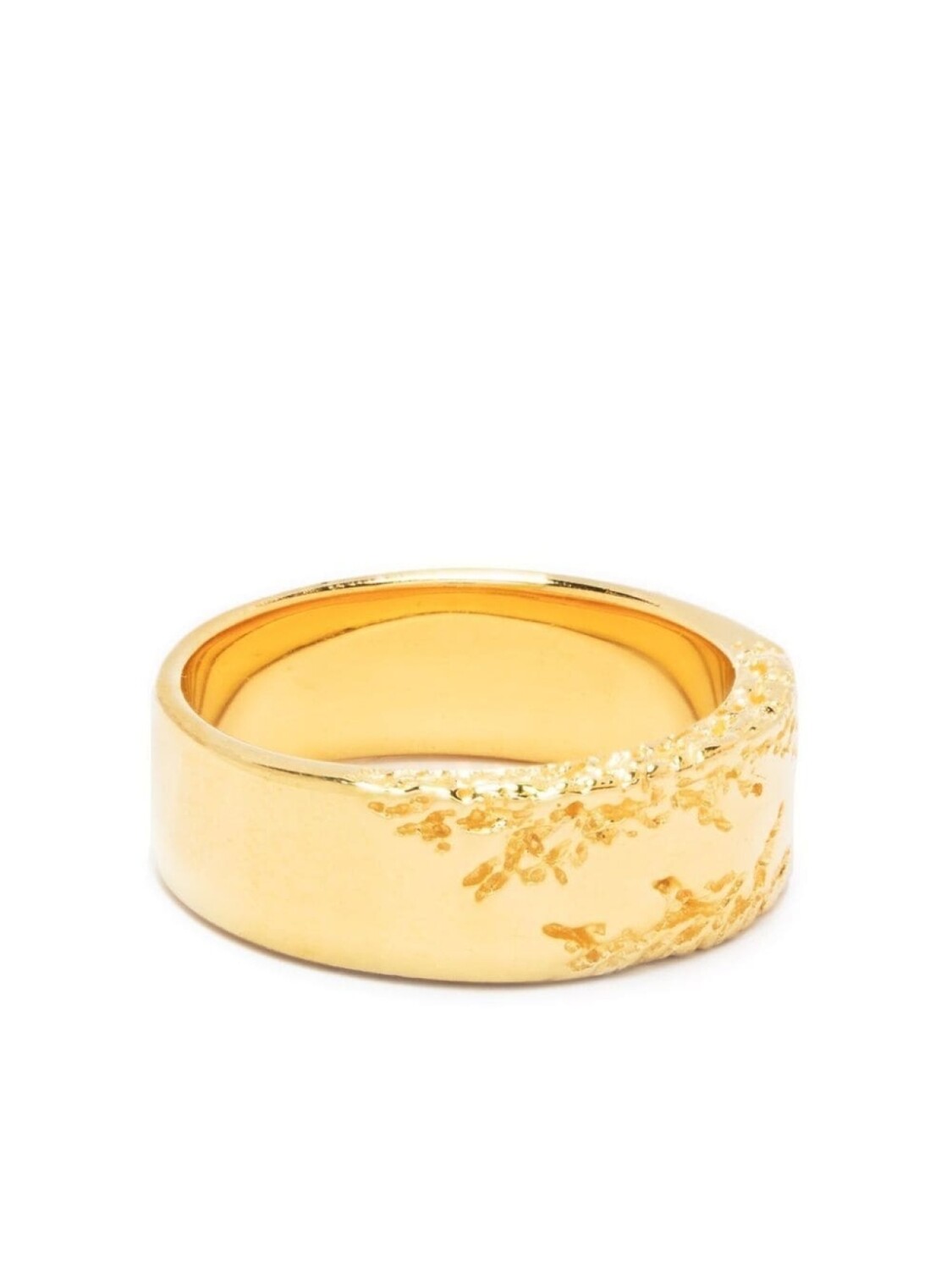 

Кольцо Bridge с гравировкой Maria Black, золотой