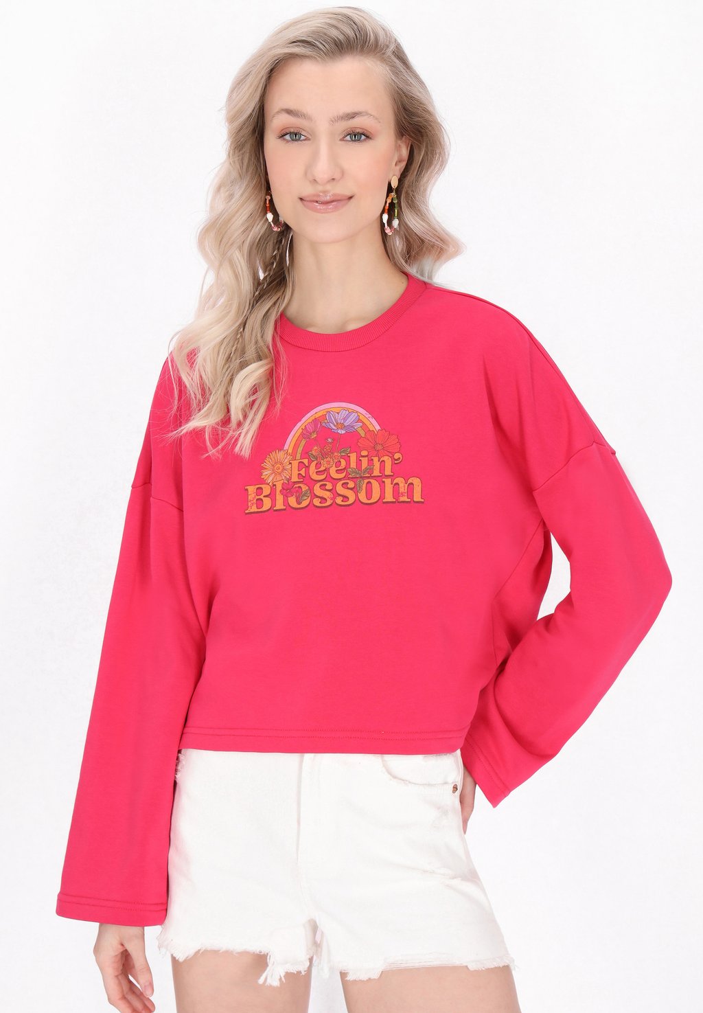 

Толстовка IZIA, розовый