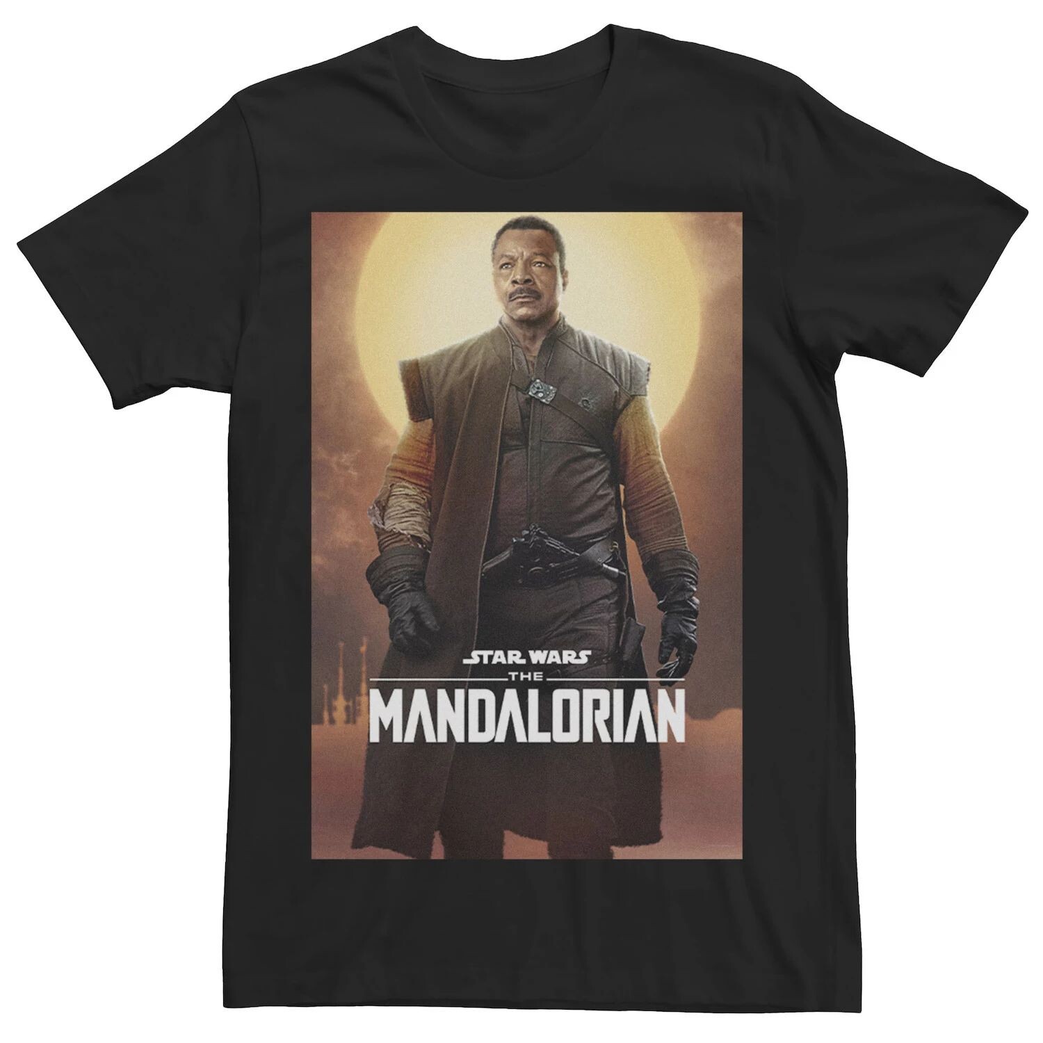 

Мужская футболка с плакатом с персонажем The Mandalorian Greef Karga Star Wars