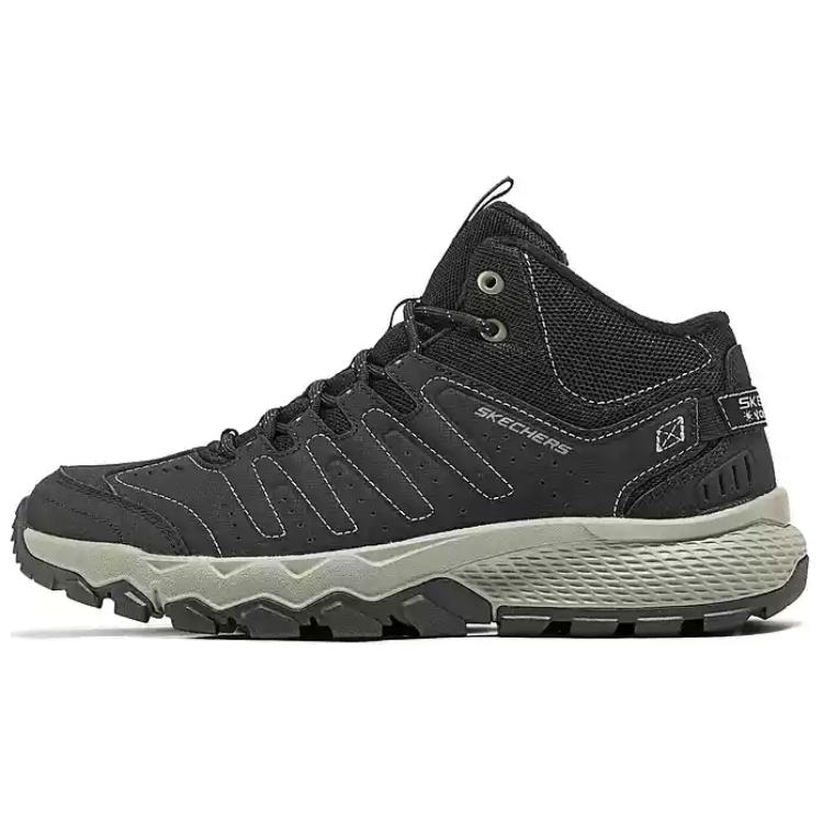 

Skechers Мужские кроссовки для активного отдыха, средние по размеру, цвет черный, умбра