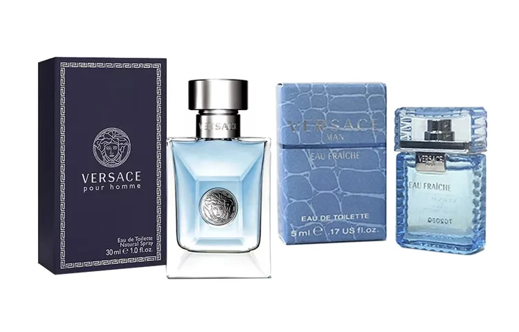 VERSACE Мужской парфюм Same Name 30 мл + 5 мл, The men's perfume of the same name 30ml + cloud light breeze light 5ml