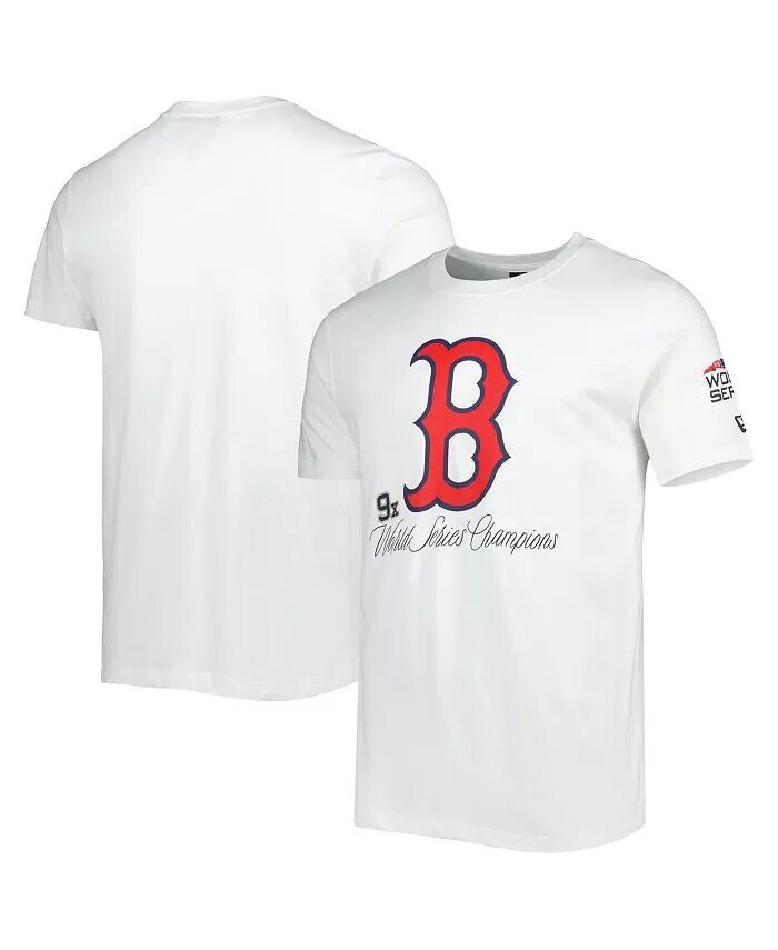 

Мужская белая футболка Boston Red Sox Historical Championship New Era