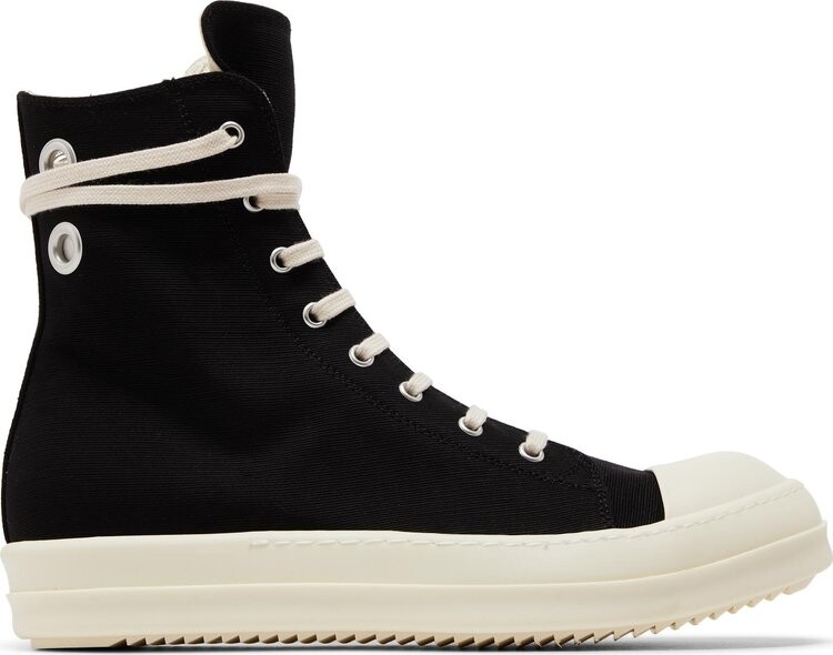 

Кроссовки Rick Owens Lido DRKSHDW High 'Black Milk', черный, Серый, Кроссовки Rick Owens Lido DRKSHDW High 'Black Milk', черный