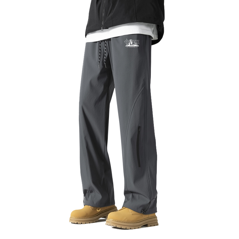 

Повседневные брюки мужские YIVIKII, серый