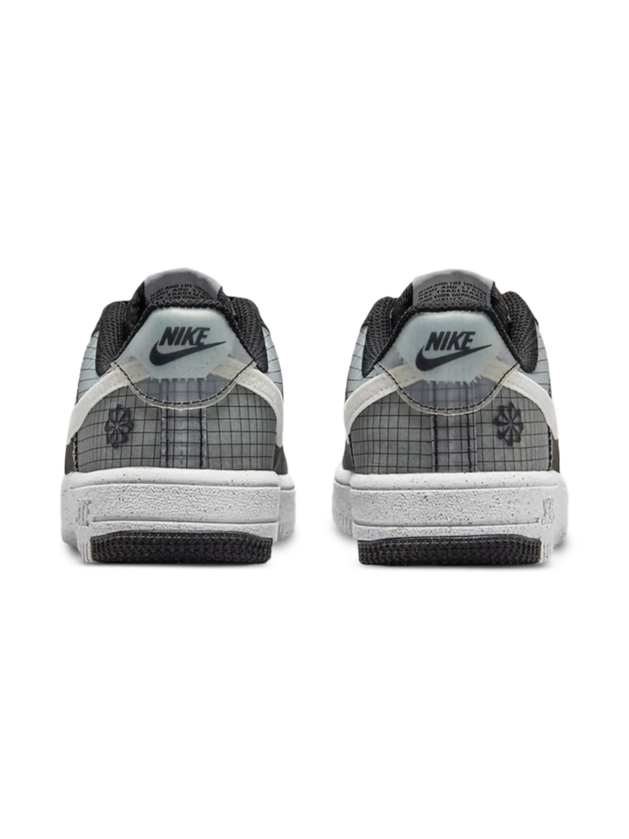 Кроссовки Force 1 Crater Grid Nike Kids, черный — фото 3