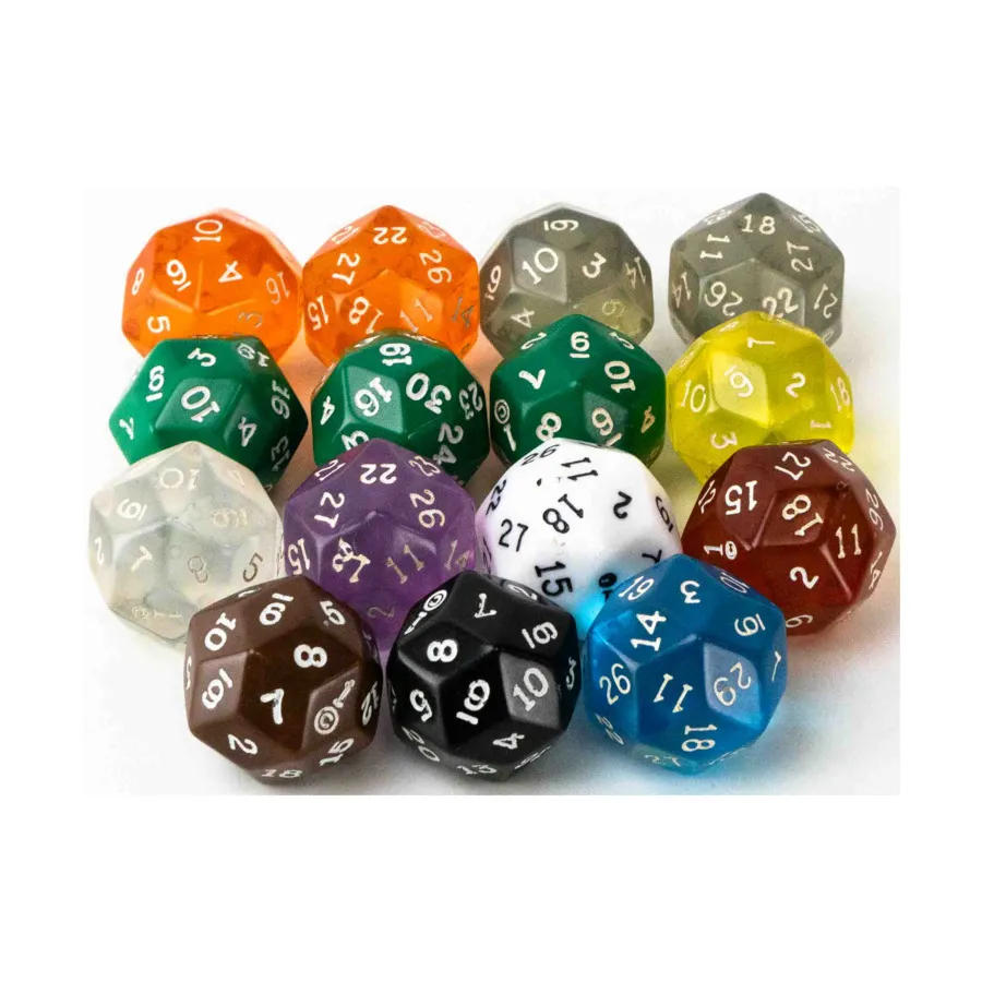 

Набор Amoury d30 Ассорти (15), Dice & Supplies (Unidentifiable Publisher)