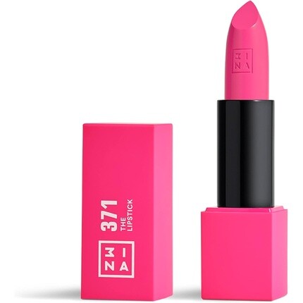 

3INA Makeup The Lipstick 371 Doll Pink Lipstick с витамином Е и маслом ши для питания губ Стойкая помада с матовым финишем и кремовой текстурой Веганский продукт Не тестируется на животных