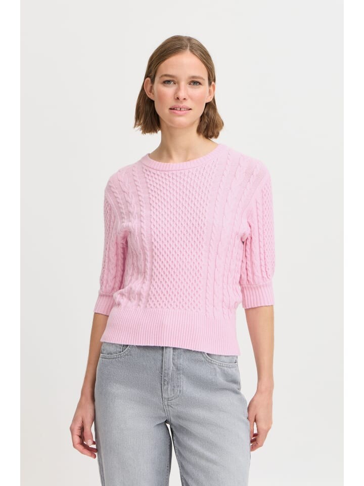 

Пуловер b.young Strickpullover, розовый
