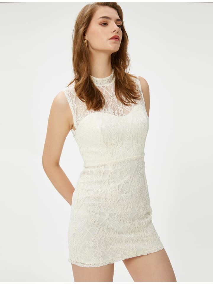 

Короткое платье KOTON, цвет grauweiß