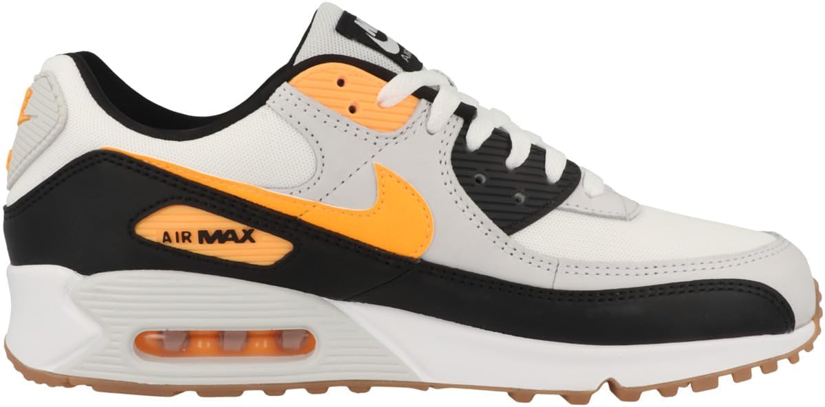 Nike Мужские кроссовки Air Max, Grey White Black Yellow — фото 3