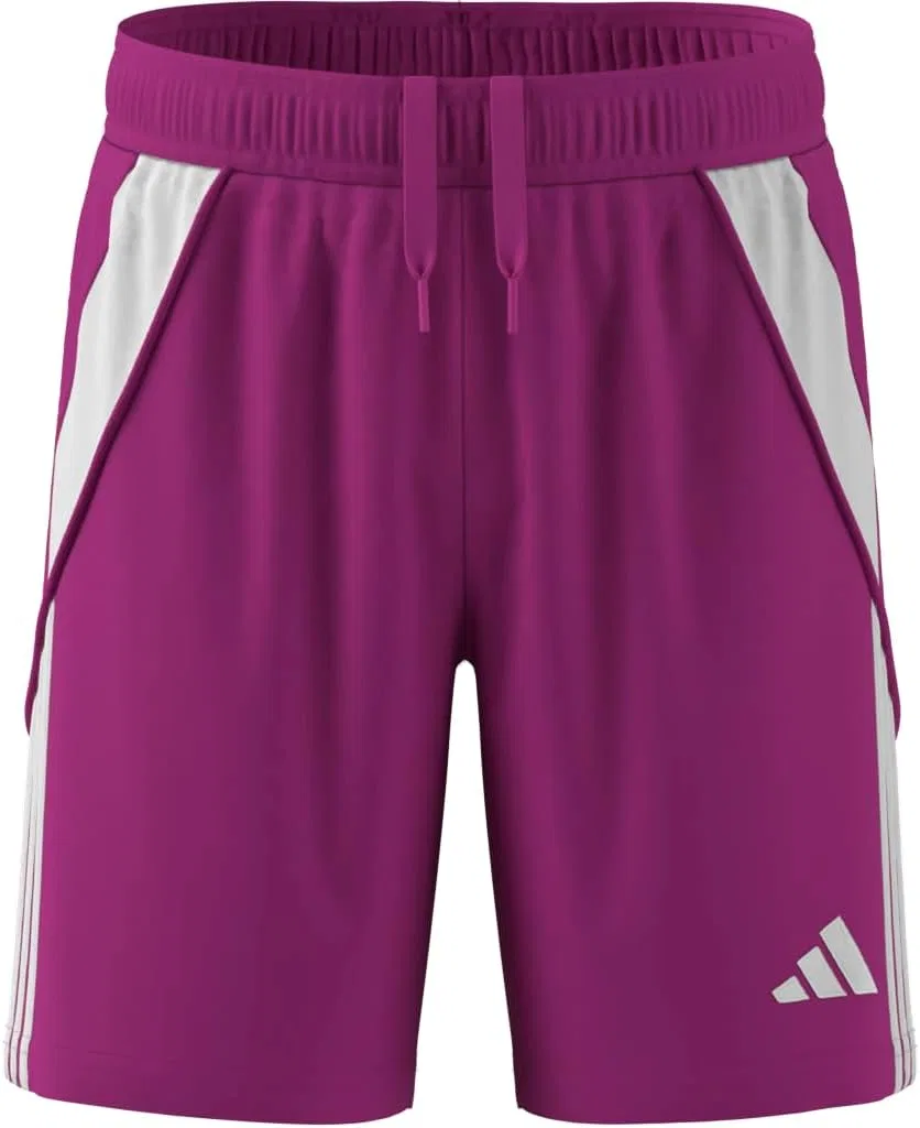 Детские шорты Adidas Tiro 24, Purple Burst — фото 4