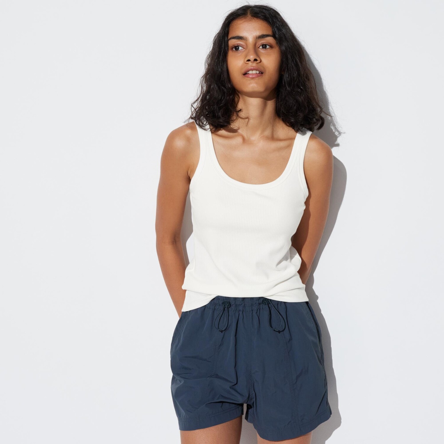 

Майка Uniqlo Airism хлопковая, белый