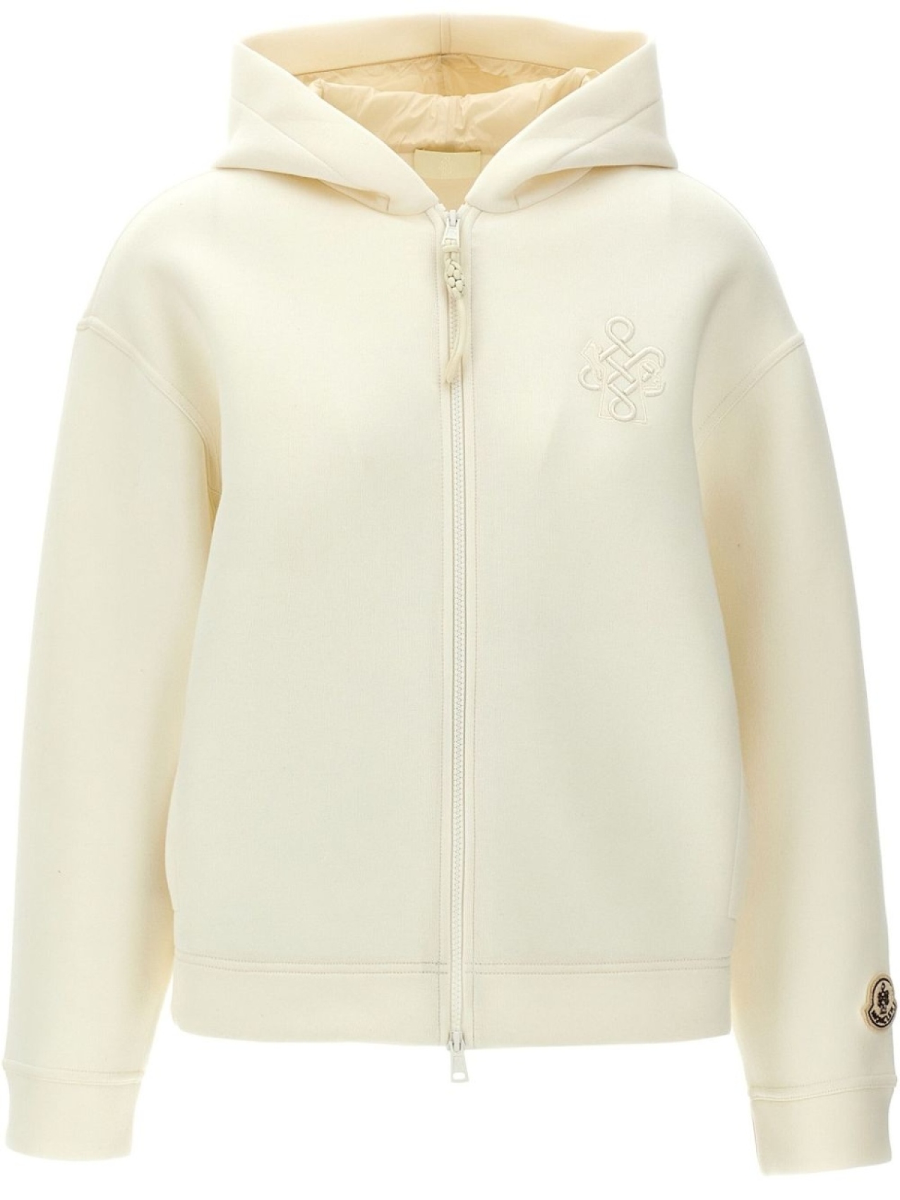 

Moncler худи Anno Del Serpente, белый