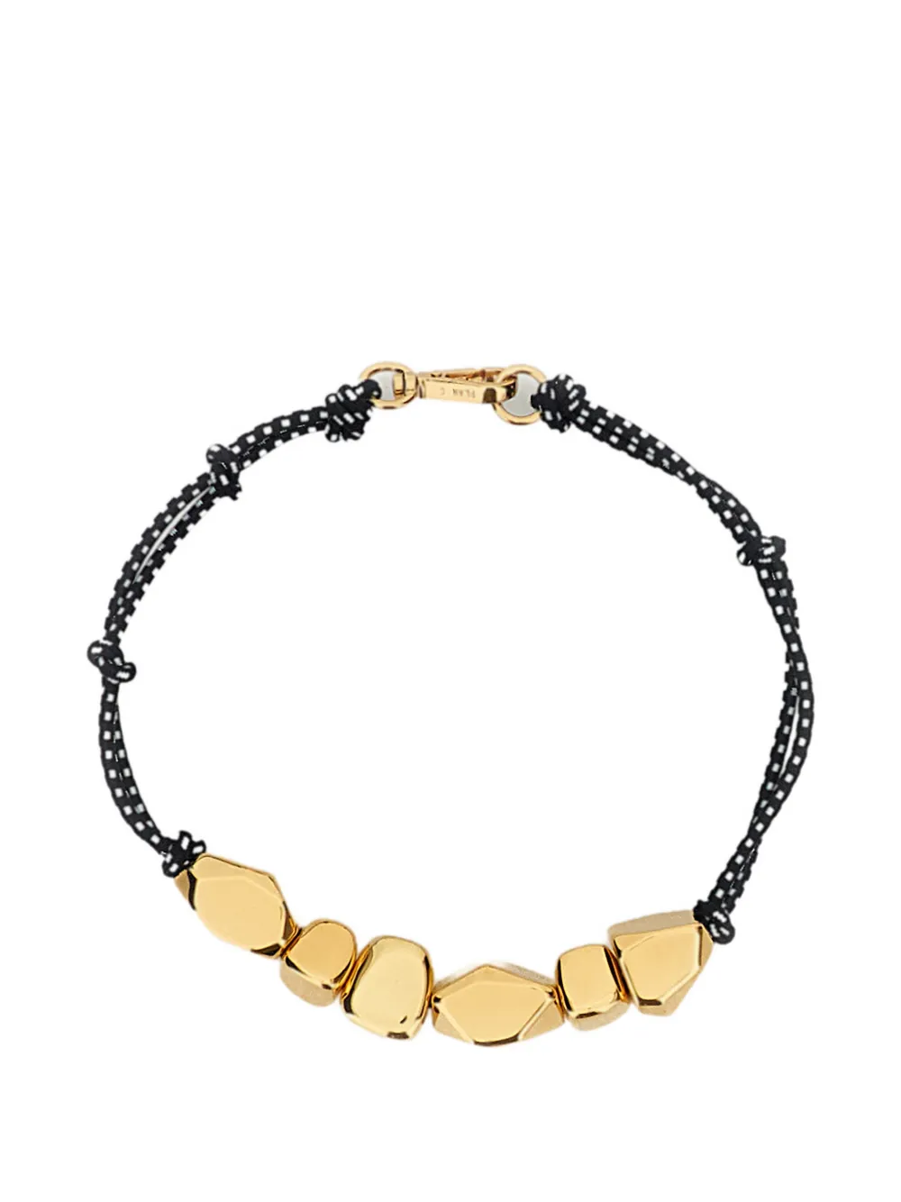 

Колье с геометрическим камнем Plan C, золотой