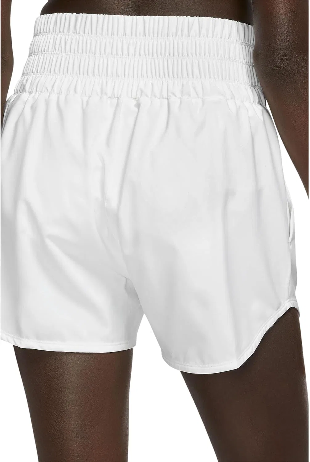 Шорты женские Nike Dri-FIT Ultra High-Rise 3" Brief-Lined, White/Reflective Silver — фото 2