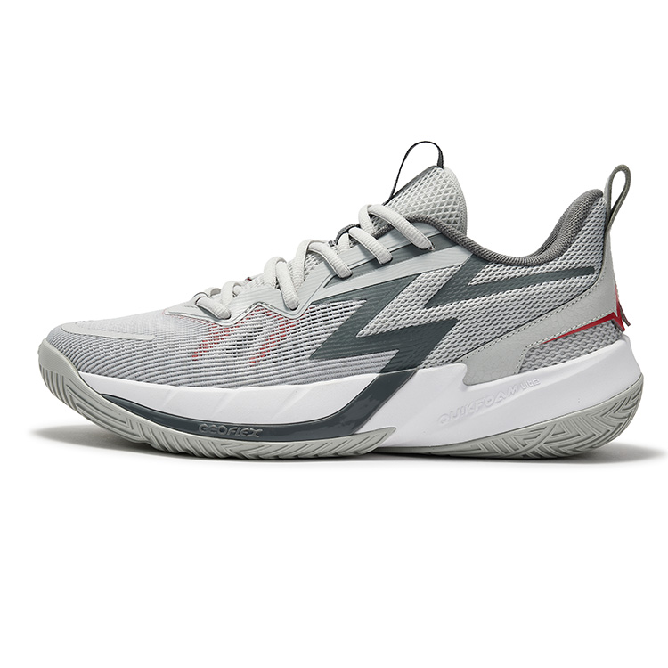 

361° Мужские баскетбольные кроссовки low top anti slip wear resistant graphite gray
