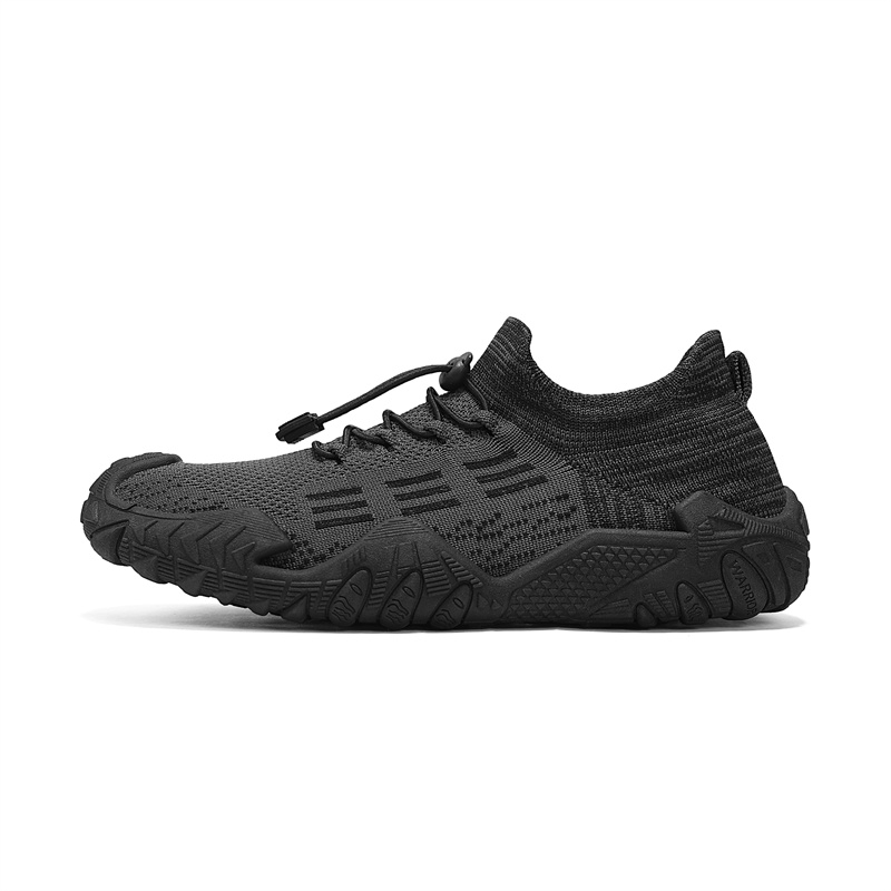 

WARRIOR Высокие повседневные кроссовки мужские Abrasion Resistant, Lightweight, And Breathable черные