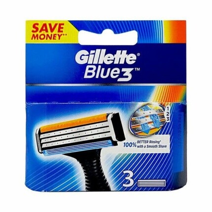 

Лезвия для бритвы Gillette Blue3