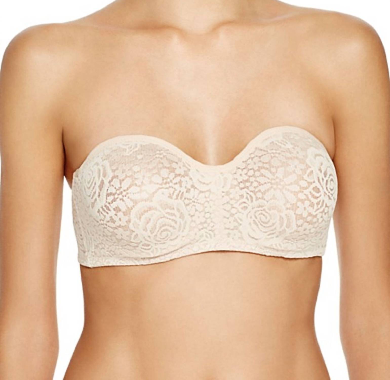 

Бюстгальтер без бретелек Halo Lace Natural Nude Wacoal