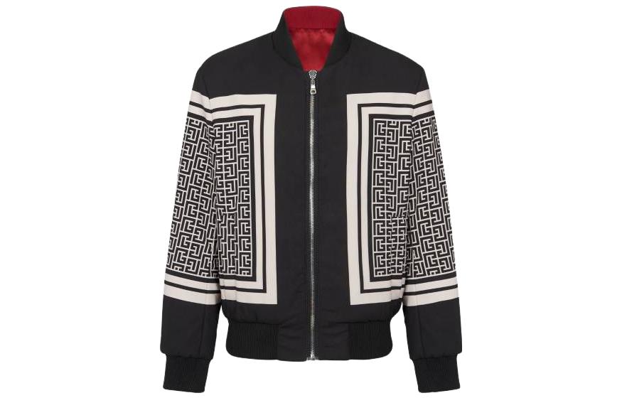 

BALMAIN Реверсивная бомбер с монограммой, Black