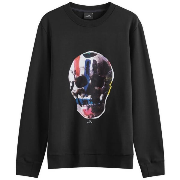 

Толстовка с черепом Paul Smith, черный