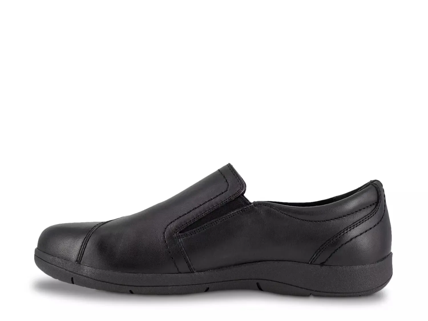 Daisey Alloy Toe Work Слипоны - женские Rockport Works, Black — фото 3