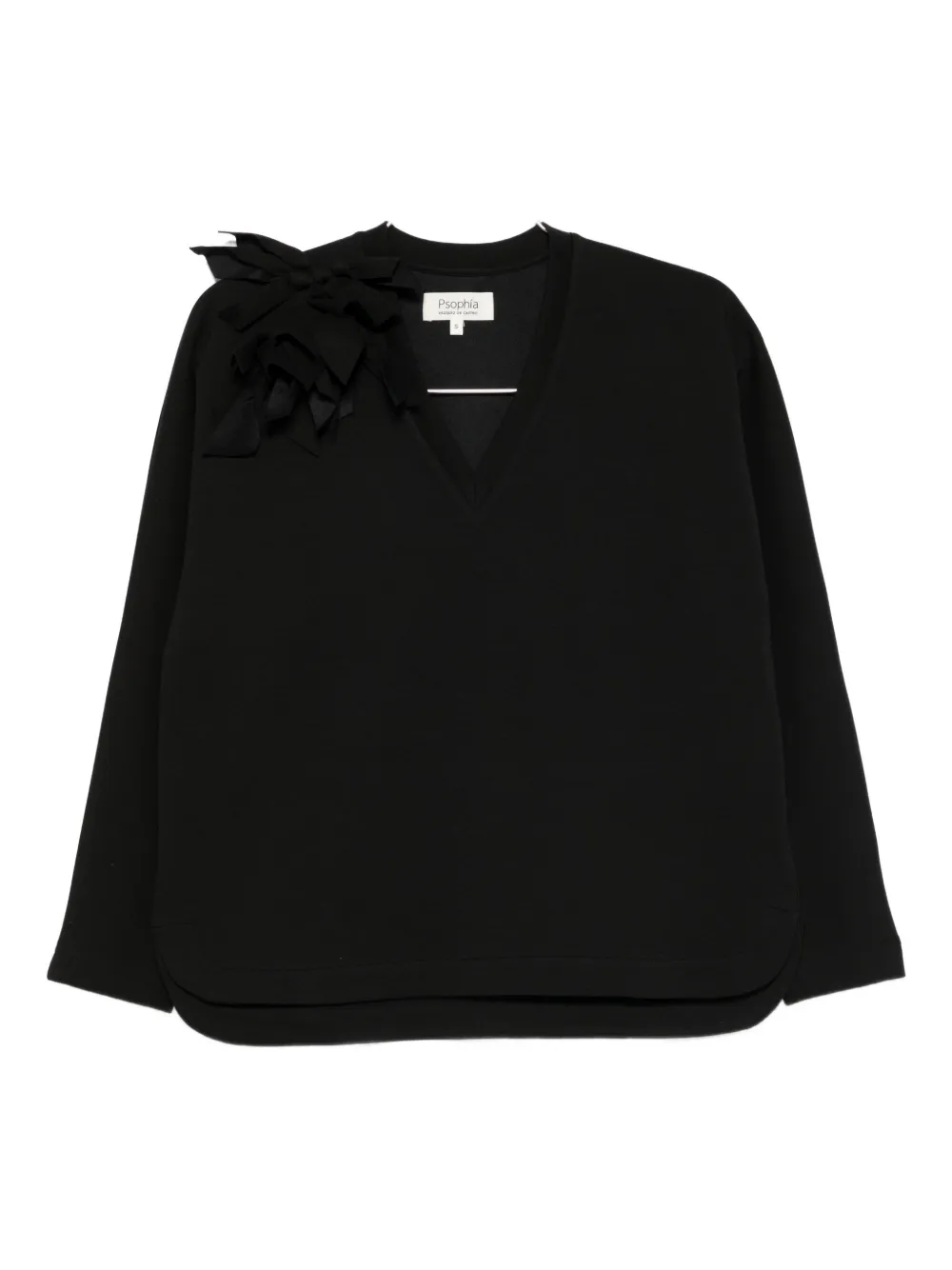 

Блузка с бантом Psophia, черный